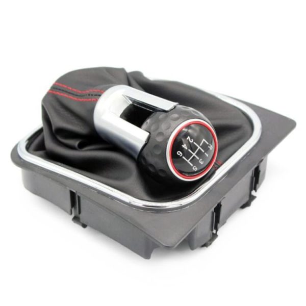 Car Shift Handball Gear Lever Gear Shift Knob for Volkswagen Golf 6, Gear Position: 6-stall - Image 3