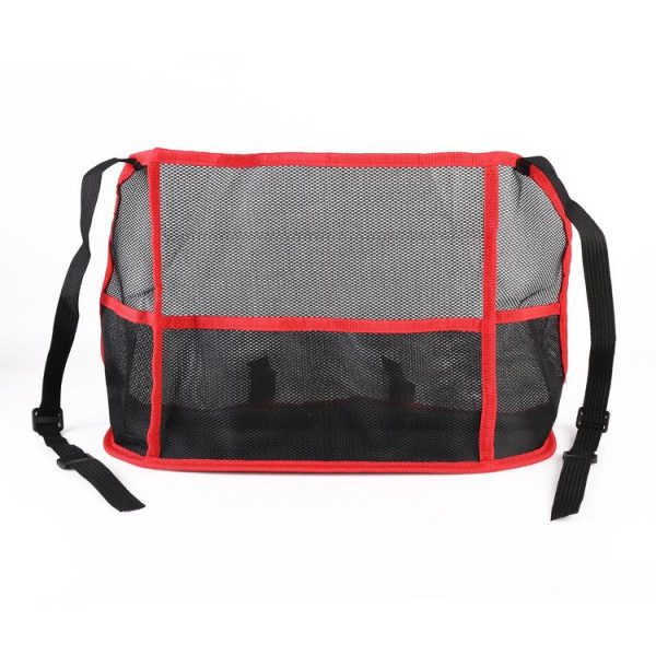 Universal Car 3 Pockets Sundries Hanging Storage Bag (Red) - Image 2