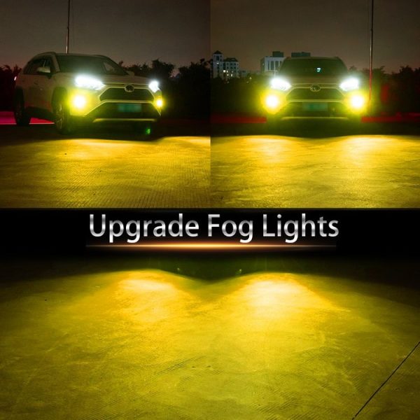 2 PCS EV19 9006 / HB4 DC9-30V 30W 3000LM 3000K IP68 Car Fog Lights (Gold Light) - Image 11