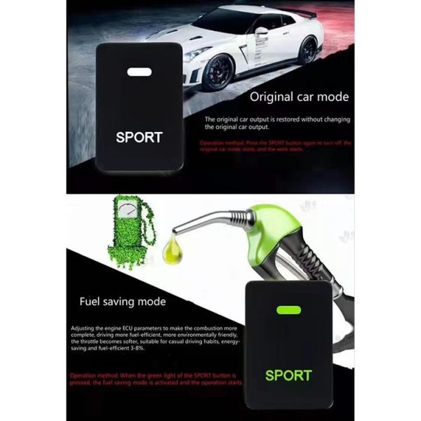 Sipeter Car Small Black Hole Power Accelerator Module for Toyota Camry - Image 10