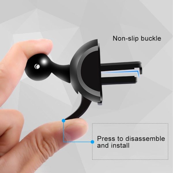 Small Fortuna Shape Car Air Outlet Mobile Phone Holder - Image 6
