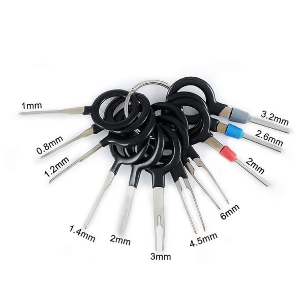 29 in 1 Car Plug Circuit Board Wire Harness Terminal Extraction Pick Connector Crimp Pin Back Needle Remove Tool - Image 5