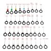 38 in 1 Car Plug Circuit Board Wire Harness Terminal Extraction Pick Connector Crimp Pin Back Needle Remove Tool - Image 2