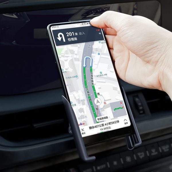 Universal Car Diamond Air Vent Mount Phone Holder for 6-8.5cm Wide Mobile Phone (White) - Image 12