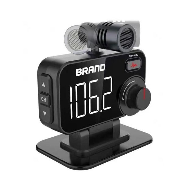 BT92 Car Bluetooth FM Transmitter Support Bluetooth Hands-free Call / QC3.0 Fast Charge / Micro SD Card - Image 4