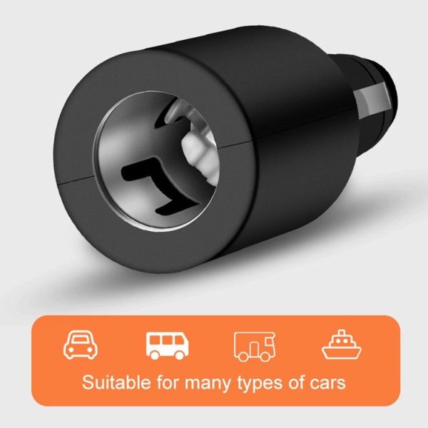 Car Free Installation Cigarette Lighter Socket Converter + 24V Cigarette Butt - Image 4
