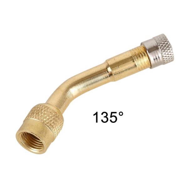 10 PCS Balance Car Inflatable Nozzle Extension Rod Elbow Extension Nozzle, Angle: 135 Degree - Image 2