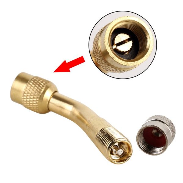 10 PCS Balance Car Inflatable Nozzle Extension Rod Elbow Extension Nozzle, Angle: 135 Degree - Image 4