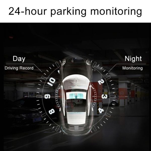 2.2 inch Car 480P Single Recording Shield Driving Recorder DVR Support Parking Monitoring / Loop Recording (Black) - Image 5