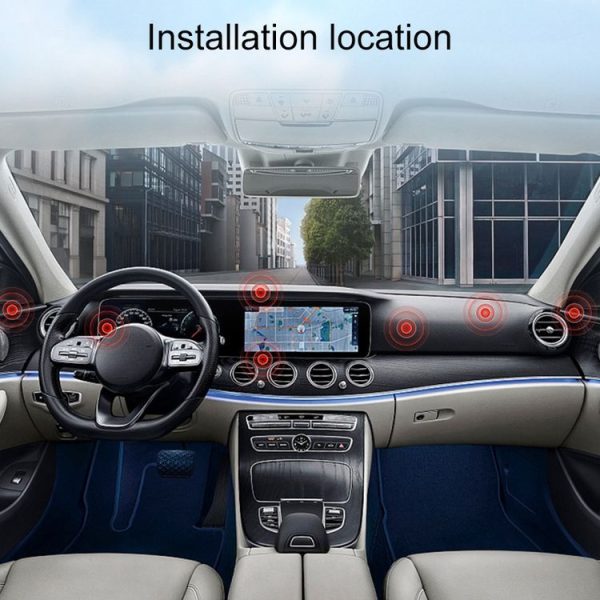 Car Suction Cup Type Central Control Navigation Bracket (Black) - Image 7