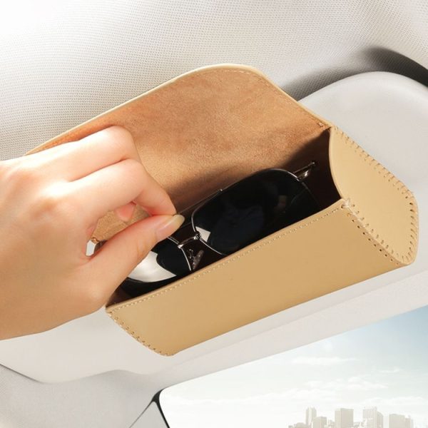 533 Car Glasses Storage Bag Glasses Box (Grey) - Image 6