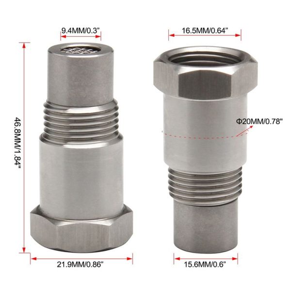 Car Oxygen O2 Sensor Spacer M18x1.5 Adapter Bung Catalytic Converter - Image 4