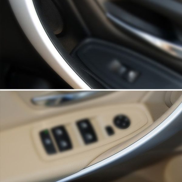 Car Left Front Side Inner Armrest Door Handle for BMW F30 / F35, Left and Right Drive Universal (Beige) - Image 5