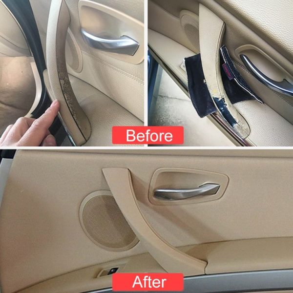 Car Right Side Inner Armrest Door Handle Assembly for BMW E90 2005-2012, Left and Right Drive Universal (Grey) - Image 6