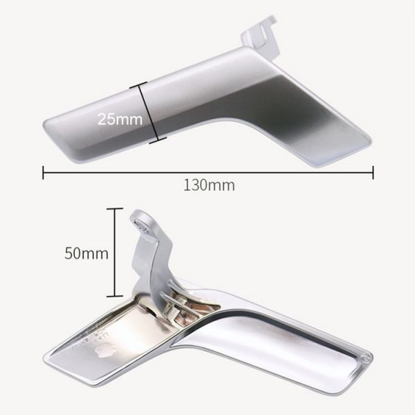 Car Left Side Electroplating Matte Inner Door Handle for Mercedes-Benz C Class W204, Left and Right Drive Universal - Image 3