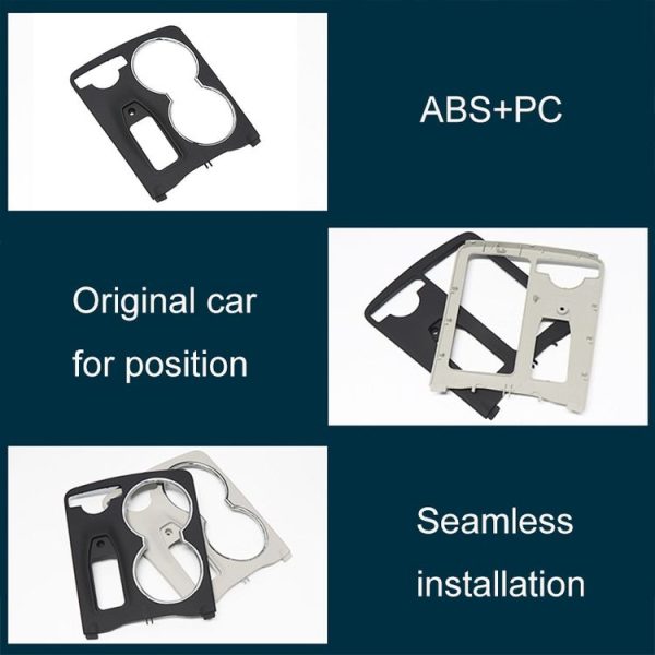 Car Carbon Fiber Central Control Storage Box Cover 2046800107 for Mercedes-Benz GLK Class X204 2008-2015, Left Driving - Image 3