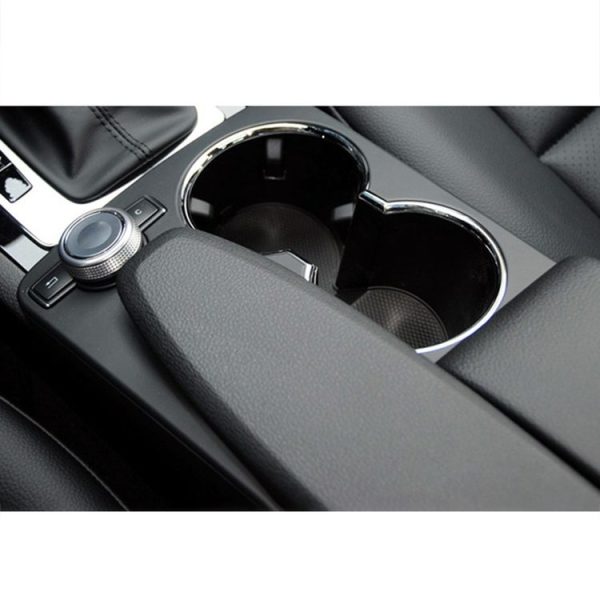 Car Carbon Fiber Central Control Storage Box Cover 2046800107 for Mercedes-Benz GLK Class X204 2008-2015, Left Driving - Image 4