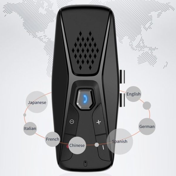 T823 Car Sun Visor Bluetooth Hands-free Call Speaker - Image 5