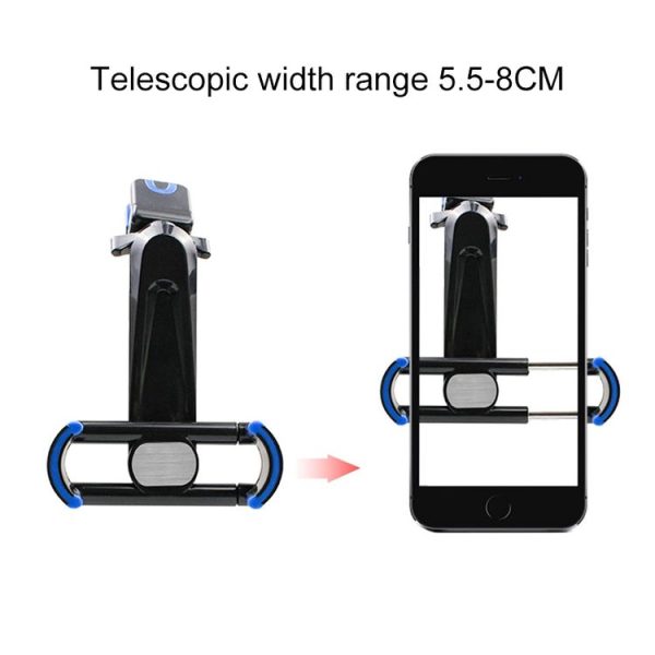 360-degree Rotating Universal Car Air Outlet Mobile Phone Holder (Blue) - Image 6