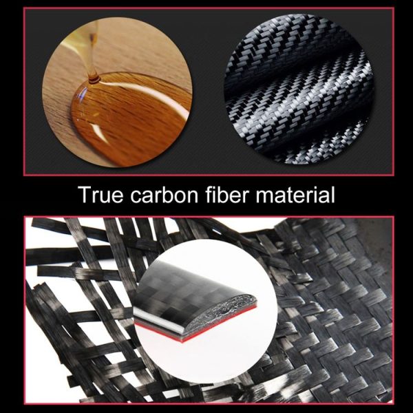 2 in 1 Car Carbon Fiber A-pillar Air Outlet Frame Decorative Sticker for WEY TANK 300 - Image 4