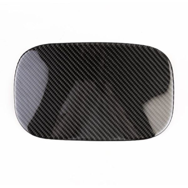 Car Carbon Fiber Fuel Tank Cover Panel Decorative Sticker for WEY TANK 300 - Image 2