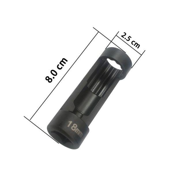 ZK-080 Car 18mm / 12PT Strut Nut Socket VM3353 for Porsche - Image 2