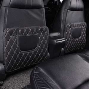 Car Half-inclusive Seat Back Anti-kick Mat Rear Anti-dirty Pad Small Size