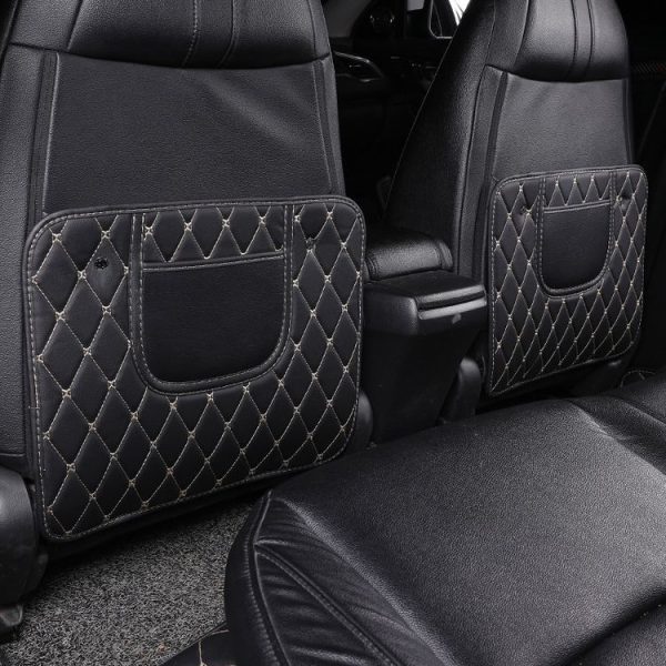 Car Half-inclusive Seat Back Anti-kick Mat Rear Anti-dirty Pad Small Size