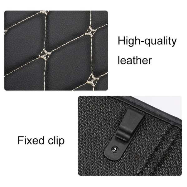 Car Half-inclusive Seat Back Anti-kick Mat Rear Anti-dirty Pad Small Size - Image 3
