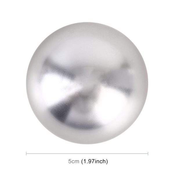 Universal Small Steel Cannon Shape Manual or Automatic Gear Shift Knob Fit for All Car (Silver) - Image 3