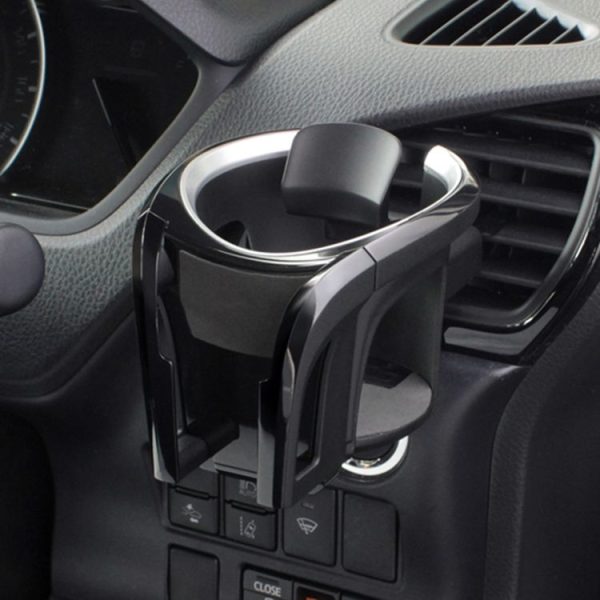 Car Air Outlet Water Cup Holder (Silver) - Image 4