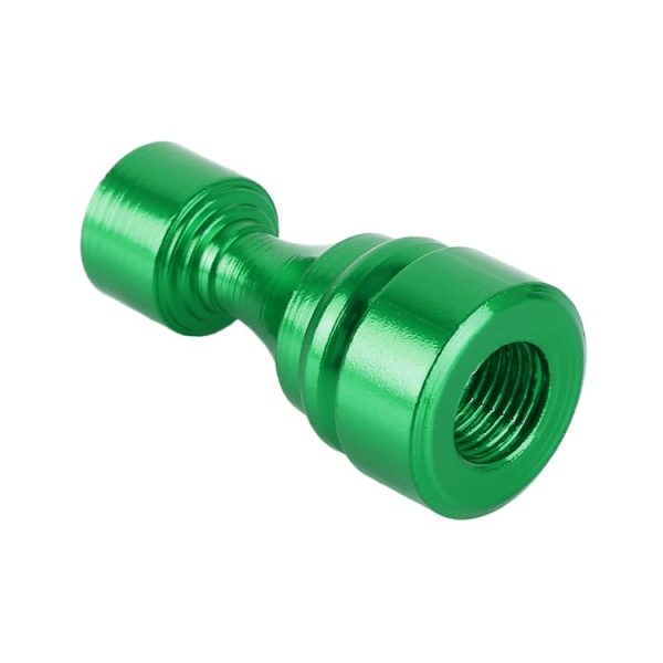 4 PCS Chess 1 Shape Gas Cap Mouthpiece Cover Tire Cap Car Tire Valve Caps (Green) - Image 4