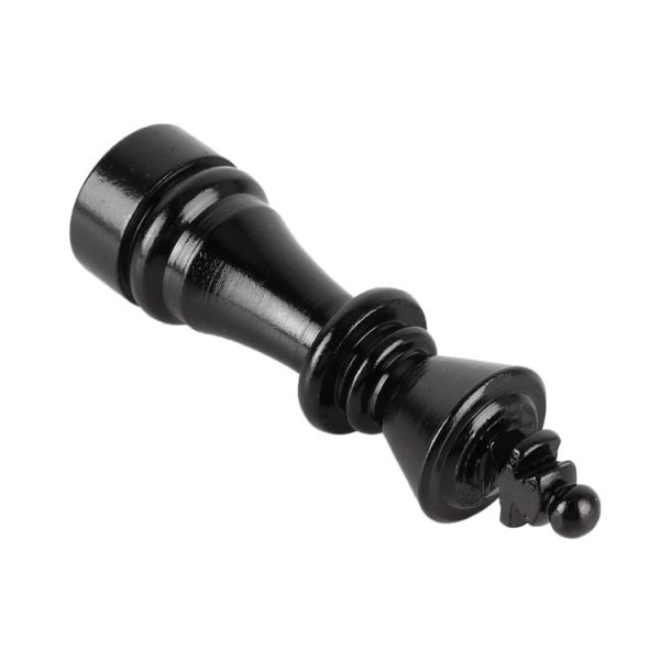 4 PCS Chess 3 Shape Gas Cap Mouthpiece Cover Tire Cap Car Tire Valve Caps (Black) - Image 2