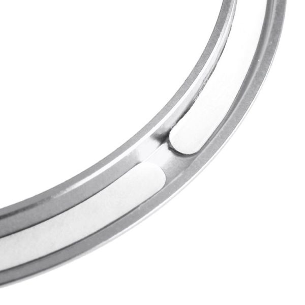 4 PCS / Set Air Conditioning Vent Metal Decorative Ring for Audi A1 (Silver) - Image 4