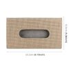 Car Hook and Loop Fastener Imitation Diamond Tissue Storage Bag (Gold) - Image 2