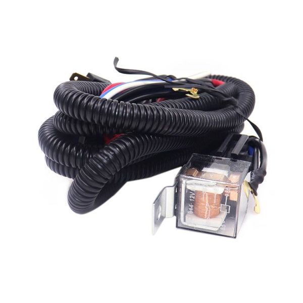 12V Car Horn Wiring Harness Relay Cable - Image 3