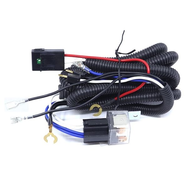 12V Car Horn Wiring Harness Relay Cable - Image 4