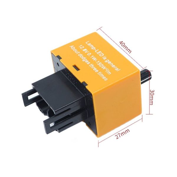 8-pin LED Light Adjustable Flash Frequency 12V Turn Signal Car Flasher for Toyota / Lexus - Image 4