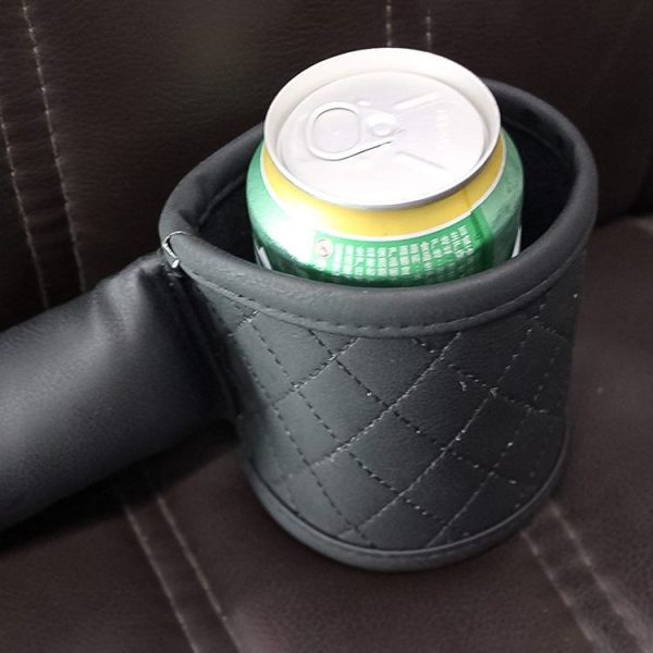 CSB083-BK Car Seat Gap Filler Pad PU Leather Console Side Pocket Organizer - Image 7