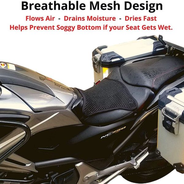 MB-SP020 Motorcycles Seat Cushion Air Cooling 3D Mesh Seat Pad - Image 6