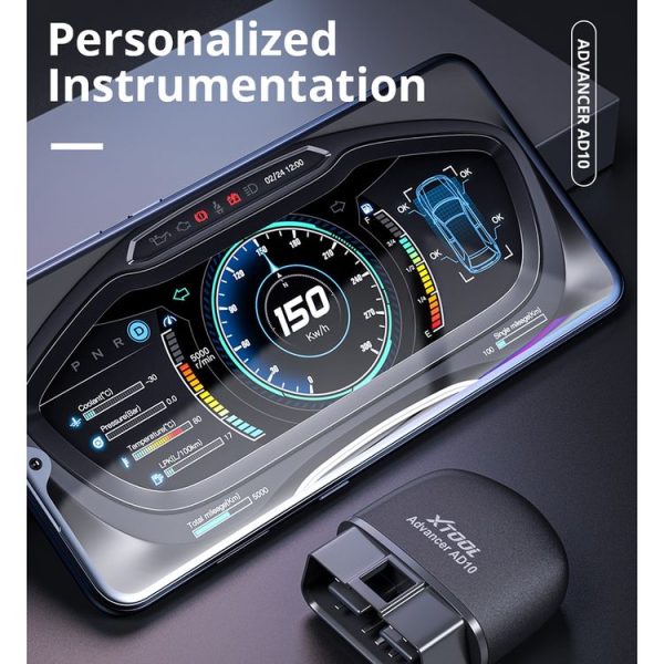 AD10 Car OBD2 Diagnostic Scanner EOBD Bluetooth ELM327 Code Reader - Image 11