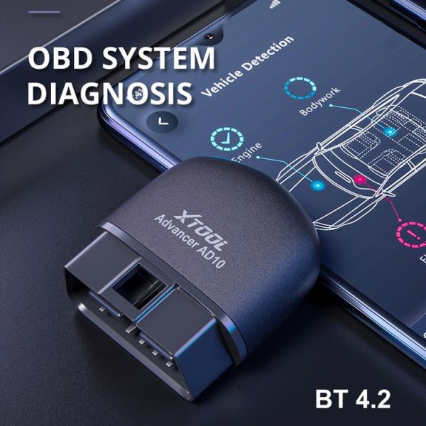AD10 Car OBD2 Diagnostic Scanner EOBD Bluetooth ELM327 Code Reader - Image 3