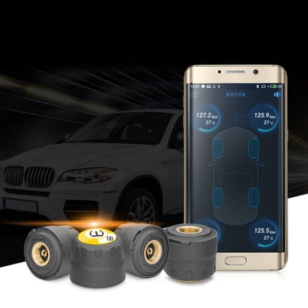 V11 Bluetooth 4.0 TPMS External Tire Pressure Monitoring Support Android / iOS - Image 6