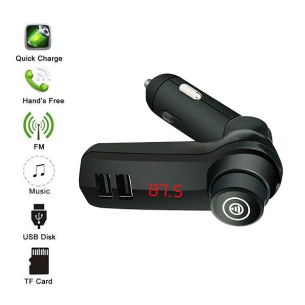 G27 Car MP Player FM Transmitter Support Bluetooth Hands-free Call - Image 2
