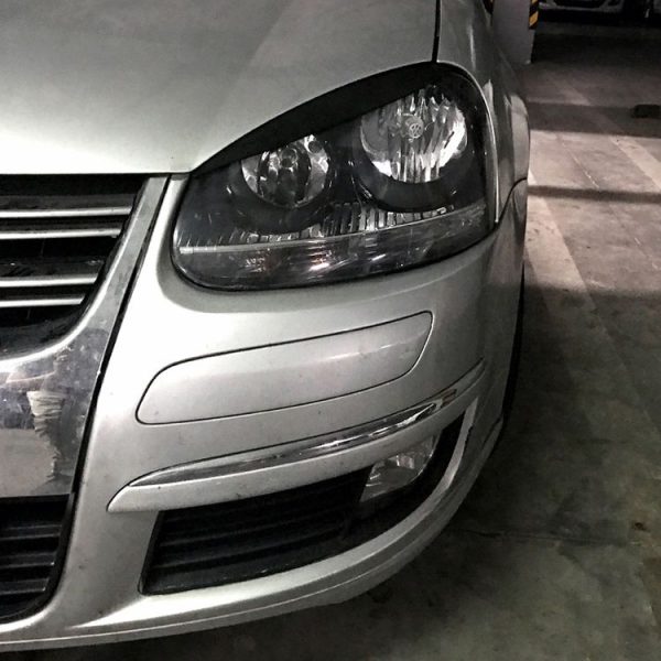 Car Headlight Eyebrow Decoration Sticker for Volkswagen Golf 5 (Black) - Image 5