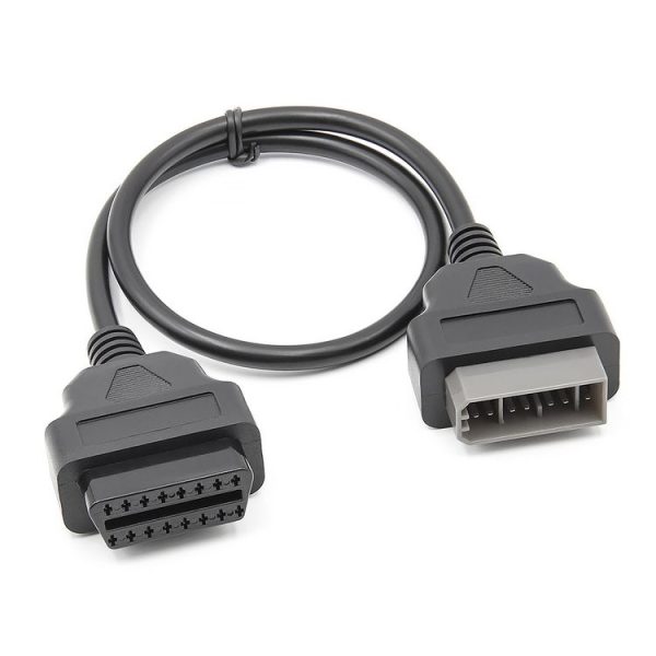 14Pin to 16Pin Car OBD2 Conversion Cable OBDII Diagnostic Adapter Cable for Nissan