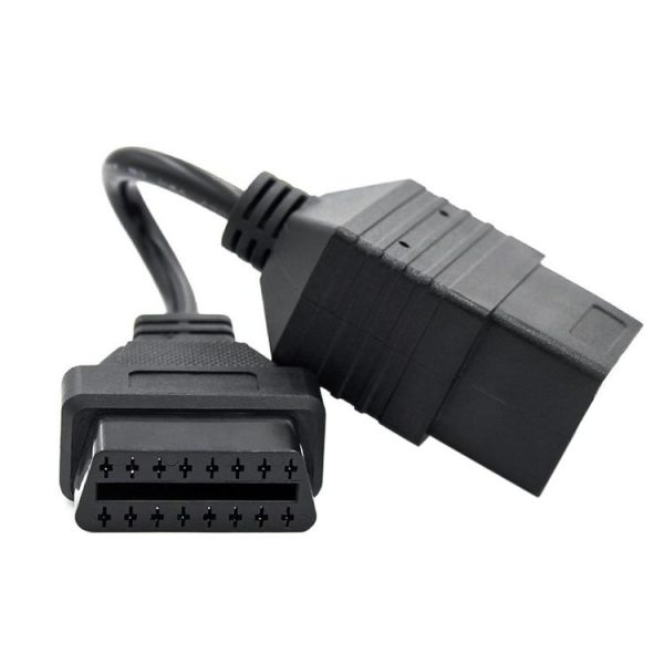 17Pin to 16Pin Car OBD2 Conversion Cable OBDII Diagnostic Adapter Cable for Toyota - Image 3