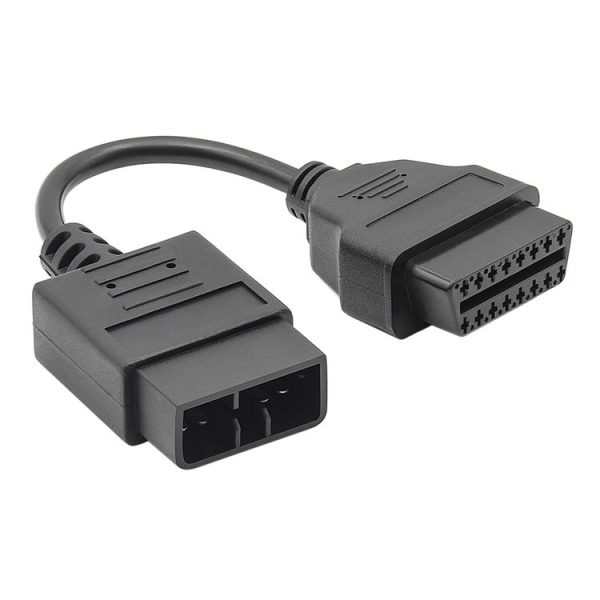 9Pin Car OBD2 Conversion Cable OBDII Diagnostic Adapter Cable for Subaru
