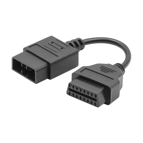 9Pin Car OBD2 Conversion Cable OBDII Diagnostic Adapter Cable for Subaru - Image 2