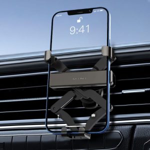 HAMTOD Mini Car Air Outlet Gravity Bracket Phone Holder (Matte Black)